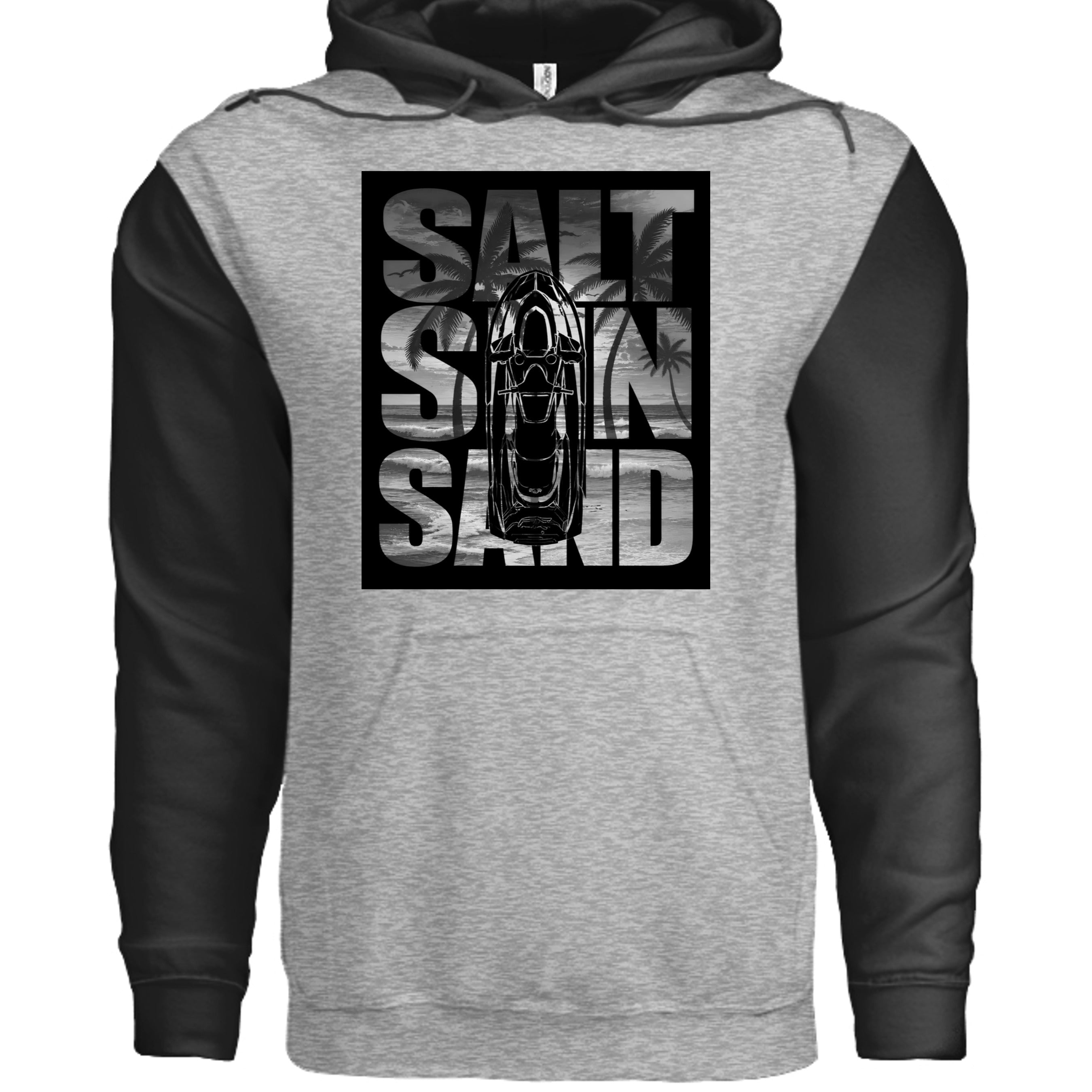 Grey Heather/ Black - IND4000 - FRONT