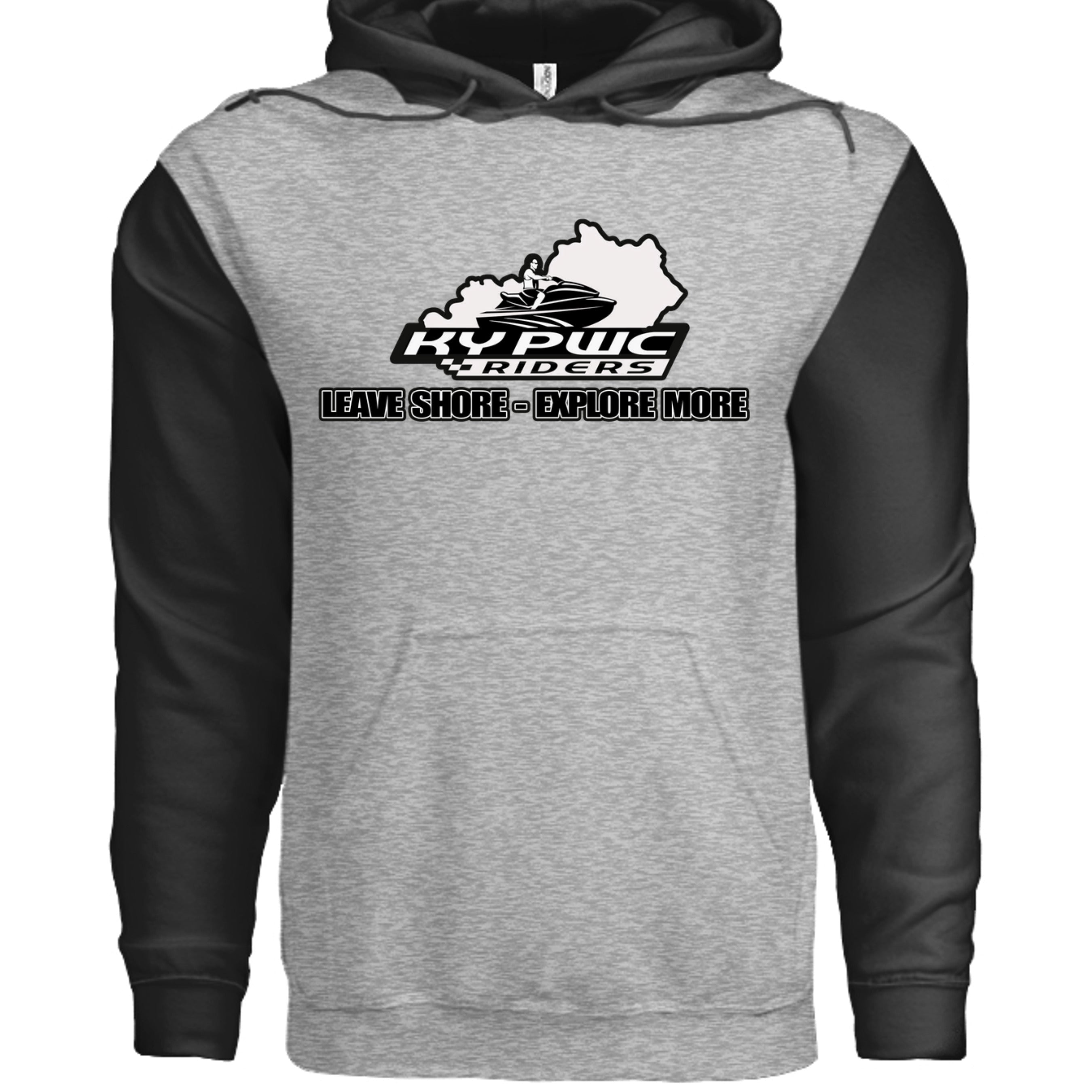 Grey Heather/ Black - IND4000 - FRONT